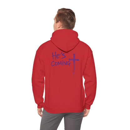 He's Coming, Prepare the Way – Christian Men's Hoodie