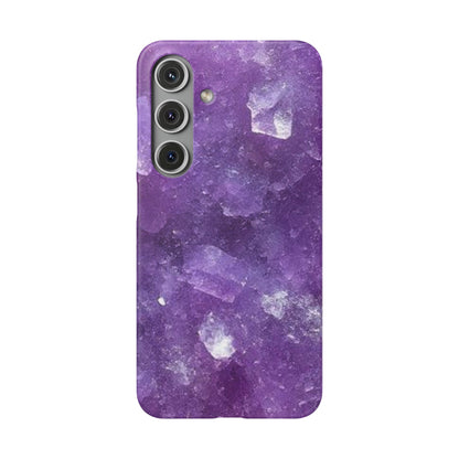 Amethyst Crystal Finish Samsung Snap Case