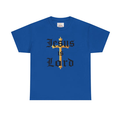 Jesus is Lord with Cross - Women's Christian T-Shirt