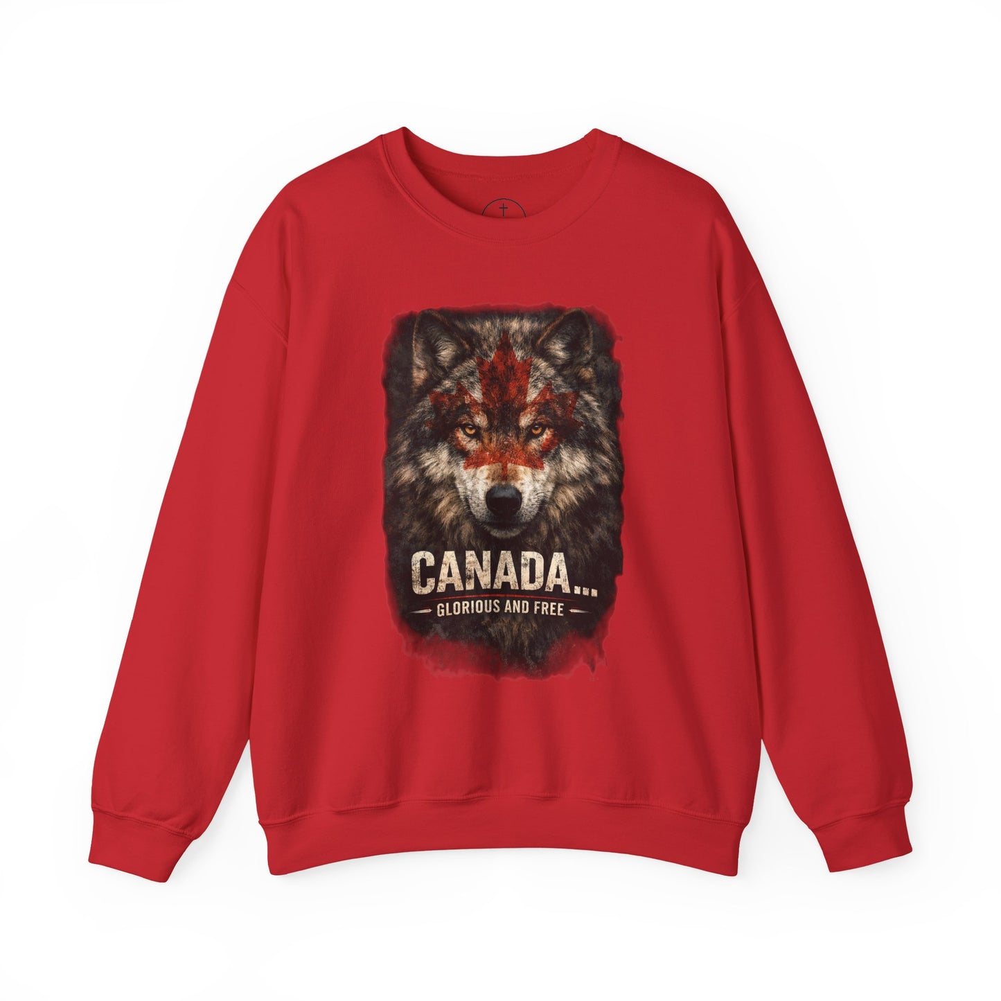 Canada War Paint: Glorious and Free - Men's Sweatshirt