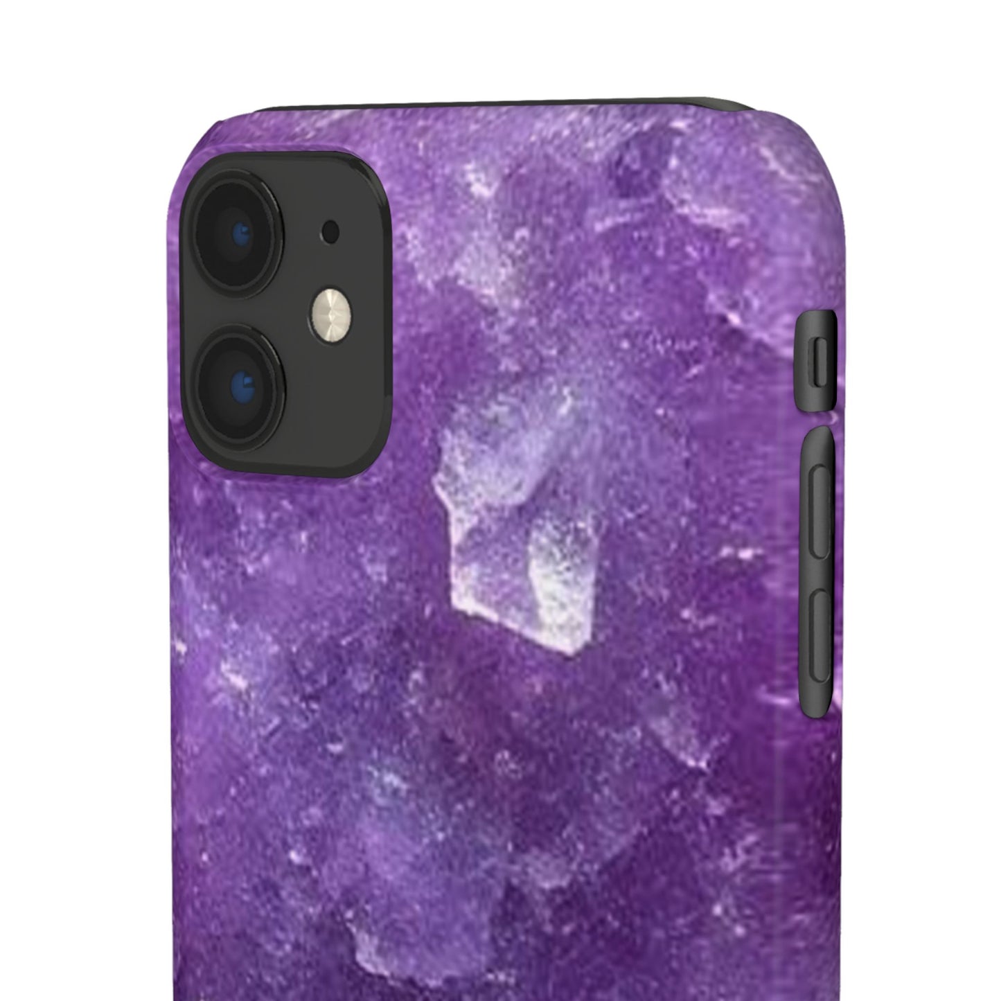 Amethyst Crystal Finish iPhone Snap Case