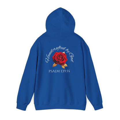 Handcrafted by God Rose Women's Hoodie