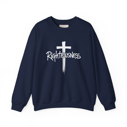 Righteousness - Women's Christian Sweatshirt (Dark Colors)