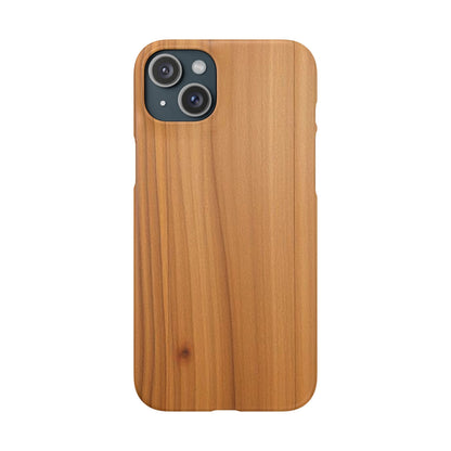 Natural Wood Grain iPhone Snap Case