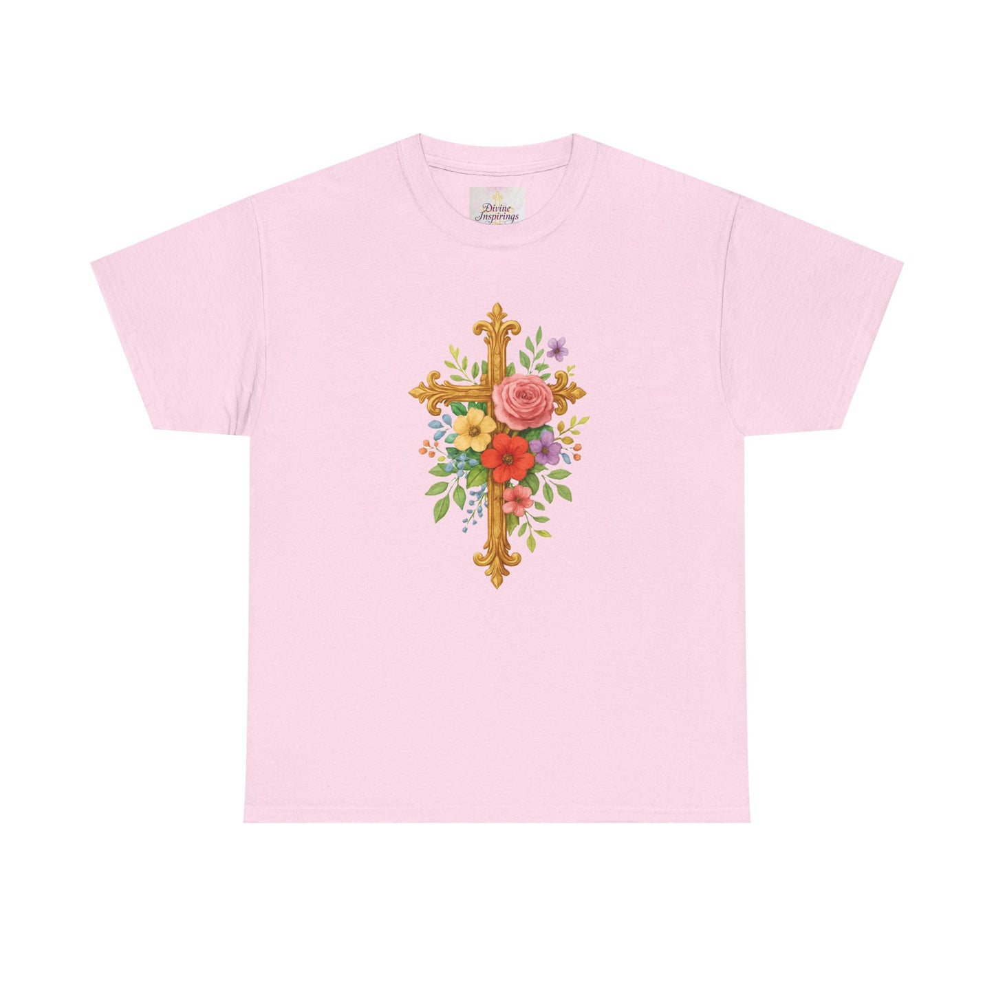 Floral Cross Tee - Women's Christian Apparel