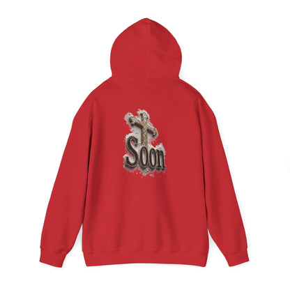 Soon: Revelation – Men’s Christian Hoodie (Dark Lettering)