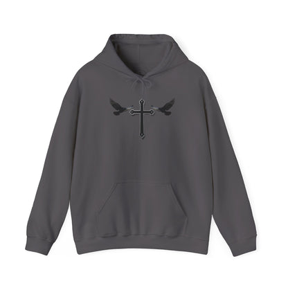 Servants of the Storm – Cross & Crows Men’s Hoodie