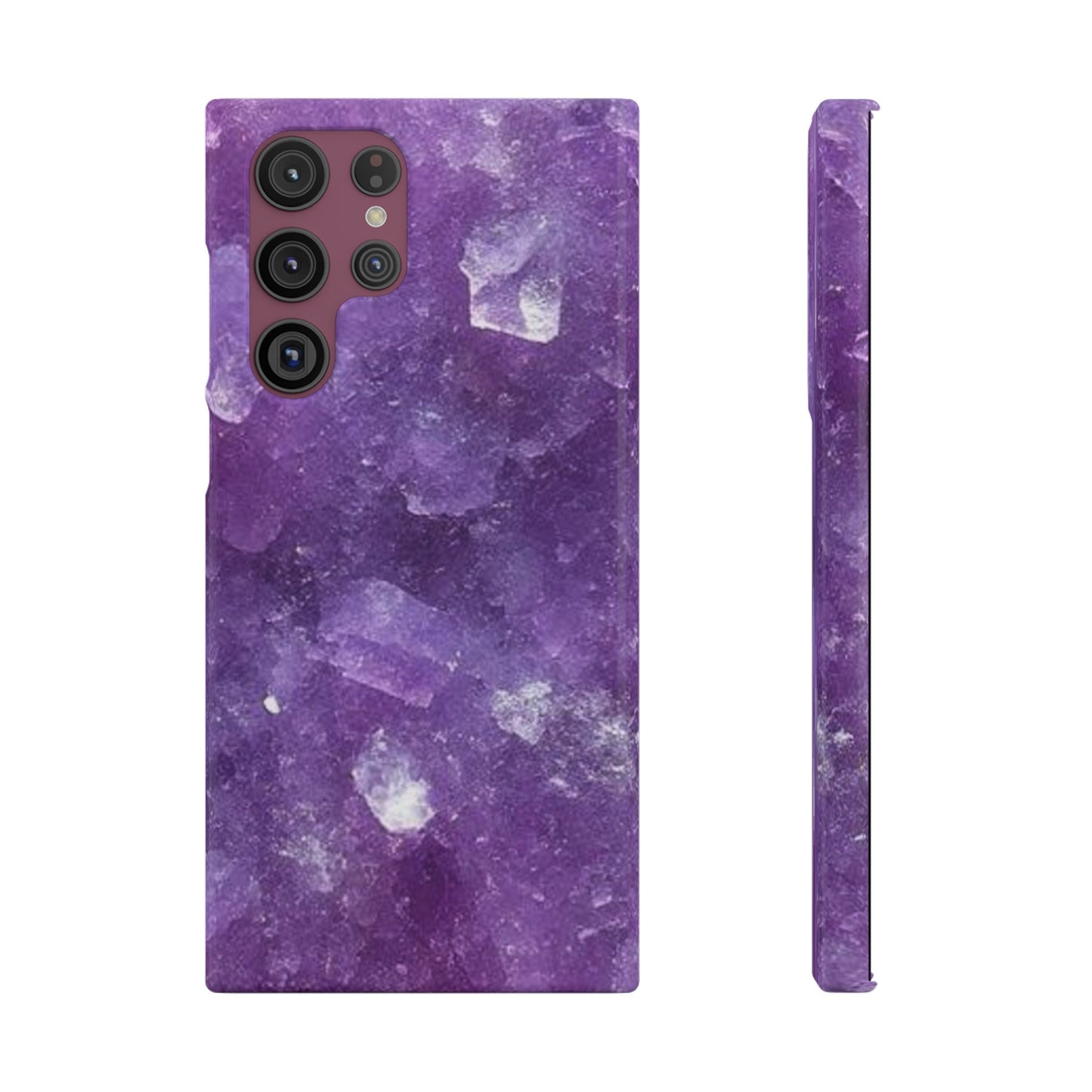 Amethyst Crystal Finish Samsung Snap Case