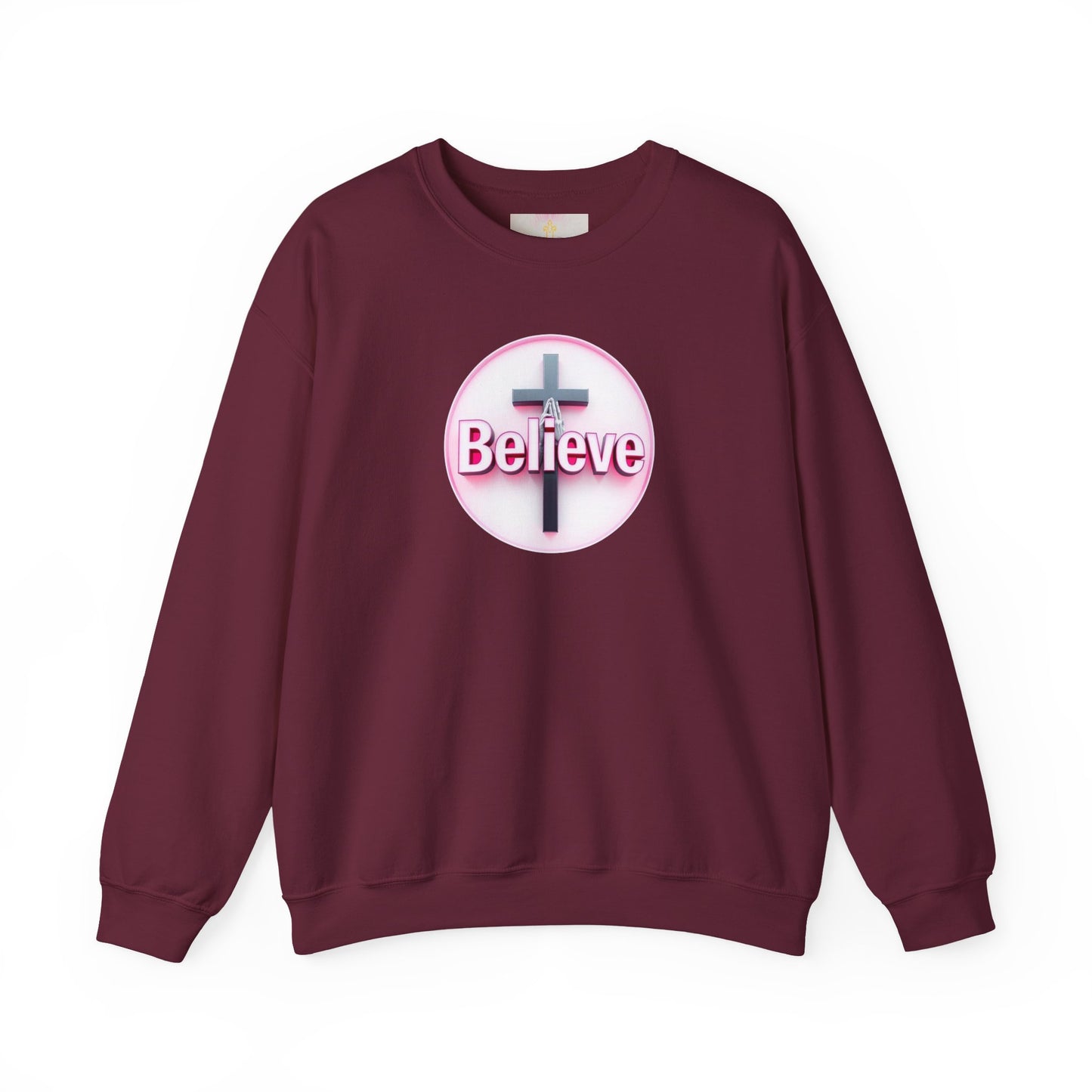 Believe | Women’s Christian Sweatshirt with John 11:40