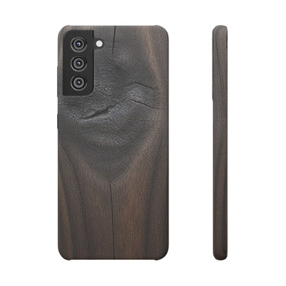 Dark Wood Grain Samsung Snap Case