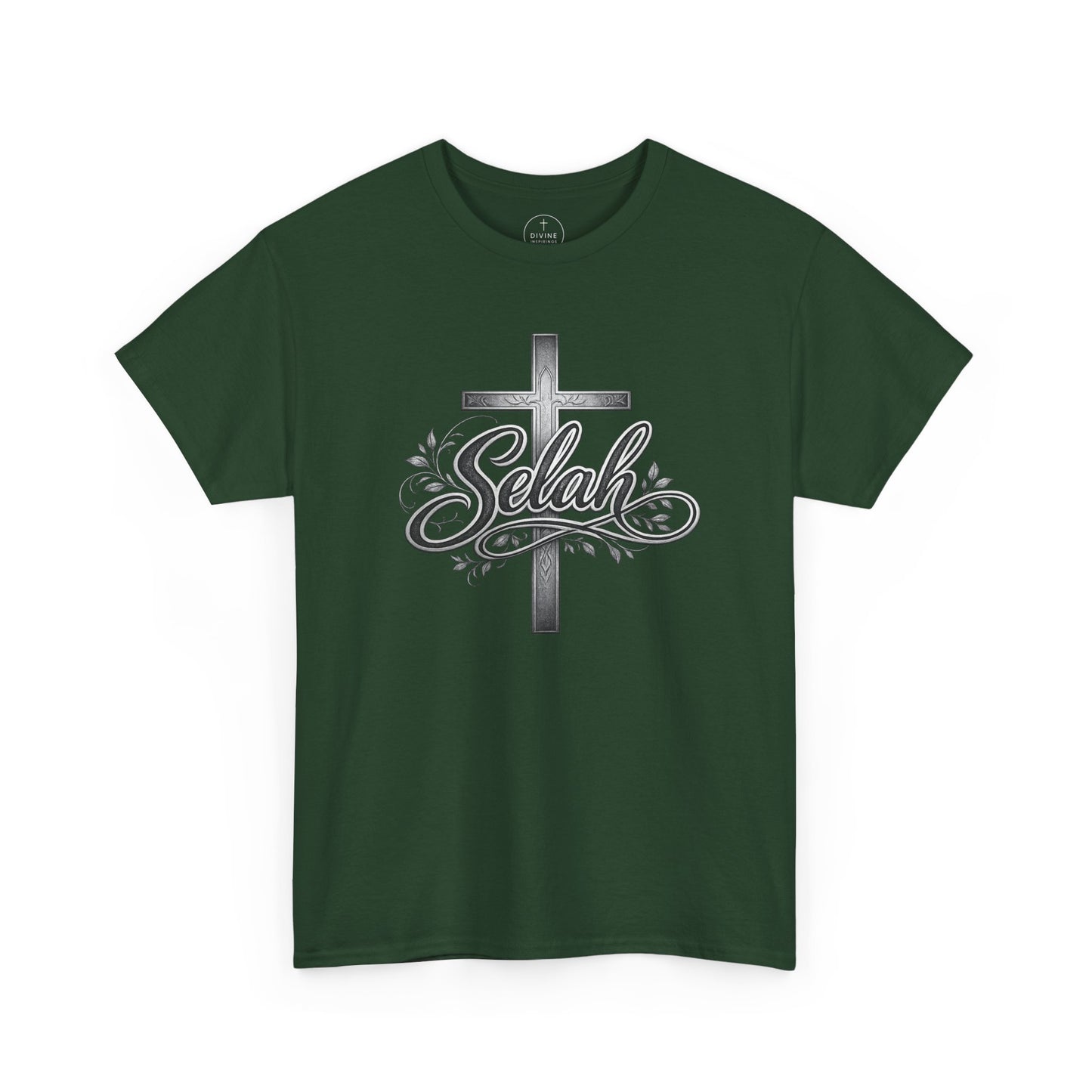 Selah Cross Tee — Men's Christian T‑Shirt
