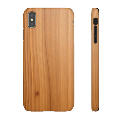 Natural Wood Grain iPhone Snap Case