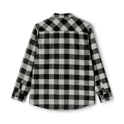 Faithful Threads – Men’s Classic Flannel Shirt with Gold Cross