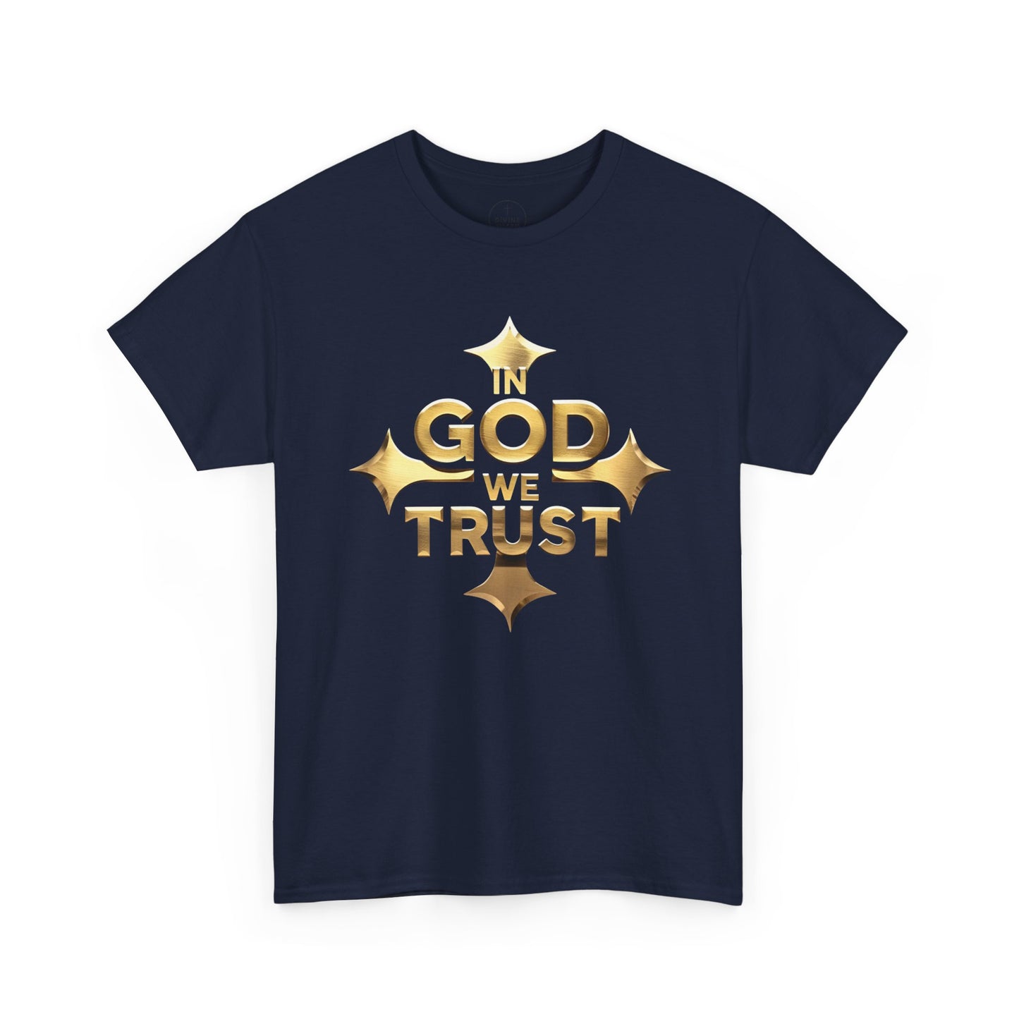 In God We Trust (Gold)- Men's Christian T-Shirt
