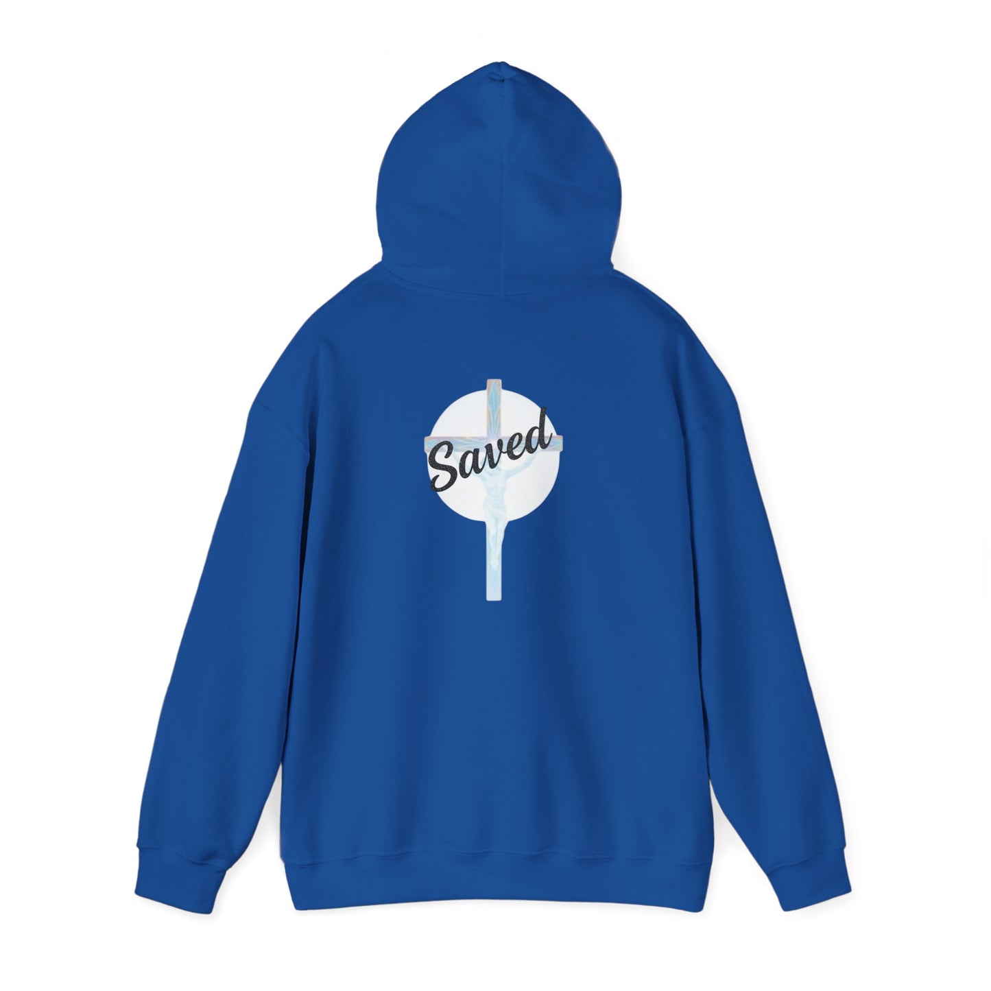 Saved in Christ – Men’s Christian Hoodie