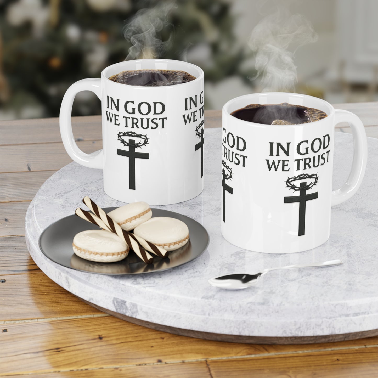 In God We Trust Mug – Bold Faith Every Morning