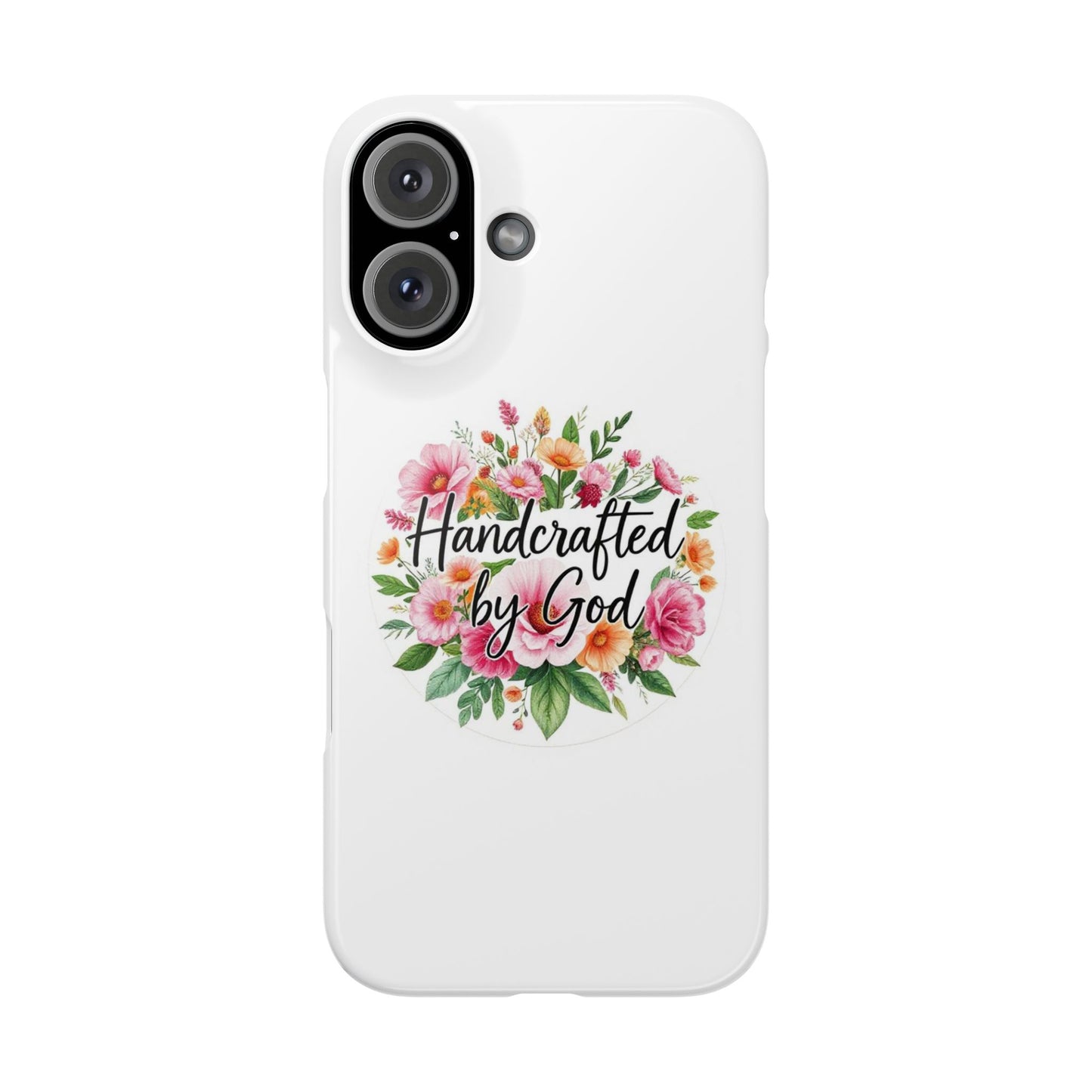 Handcrafted by God Snap Case for iPhone – Fearfully & Wonderfully Made