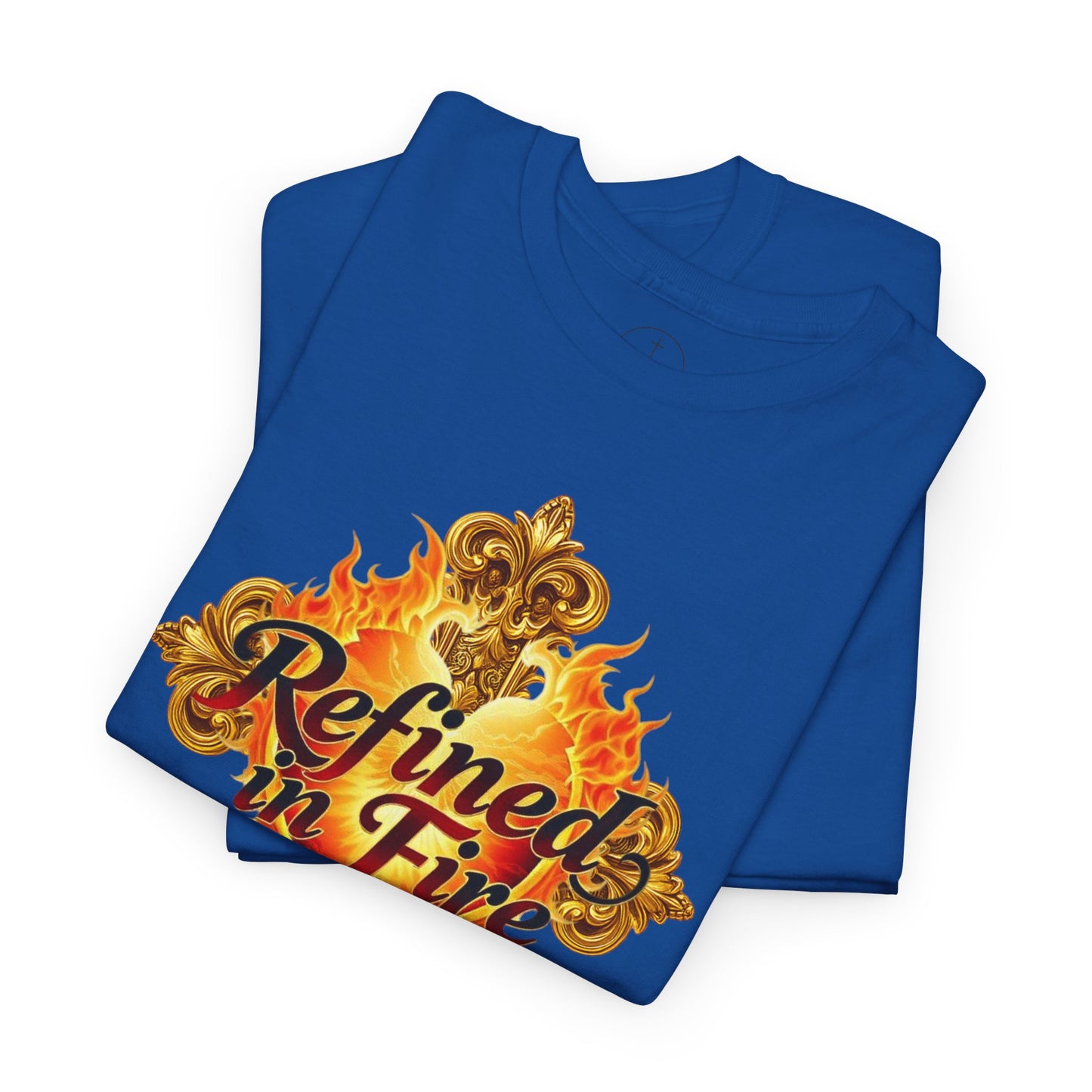 Refined in Fire — Men's Ornate Christian T-Shirt