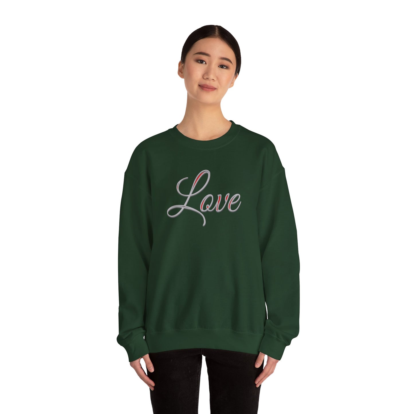 Put On Love Women’s Sweater – Wrapped in Grace