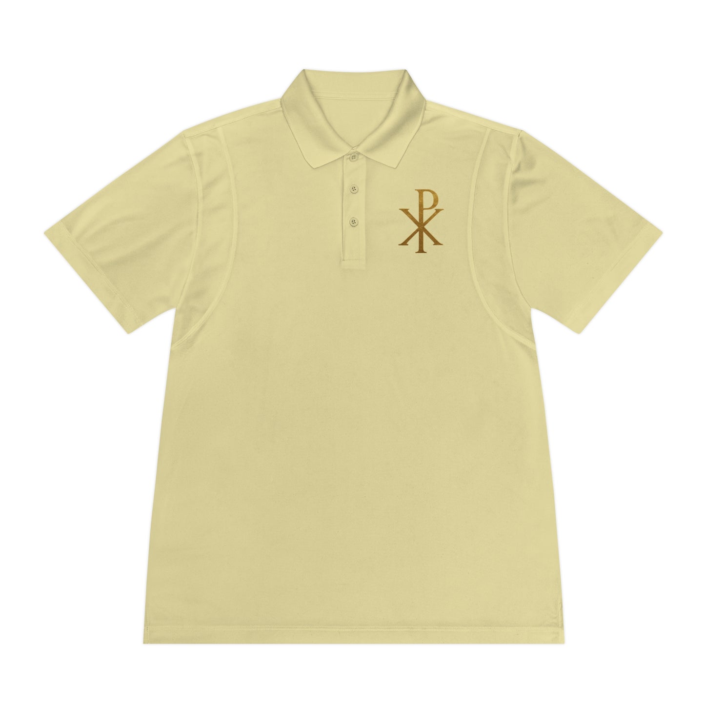 Men’s Chi Rho Polo Shirt – Faith & Heritage in Everyday Wear