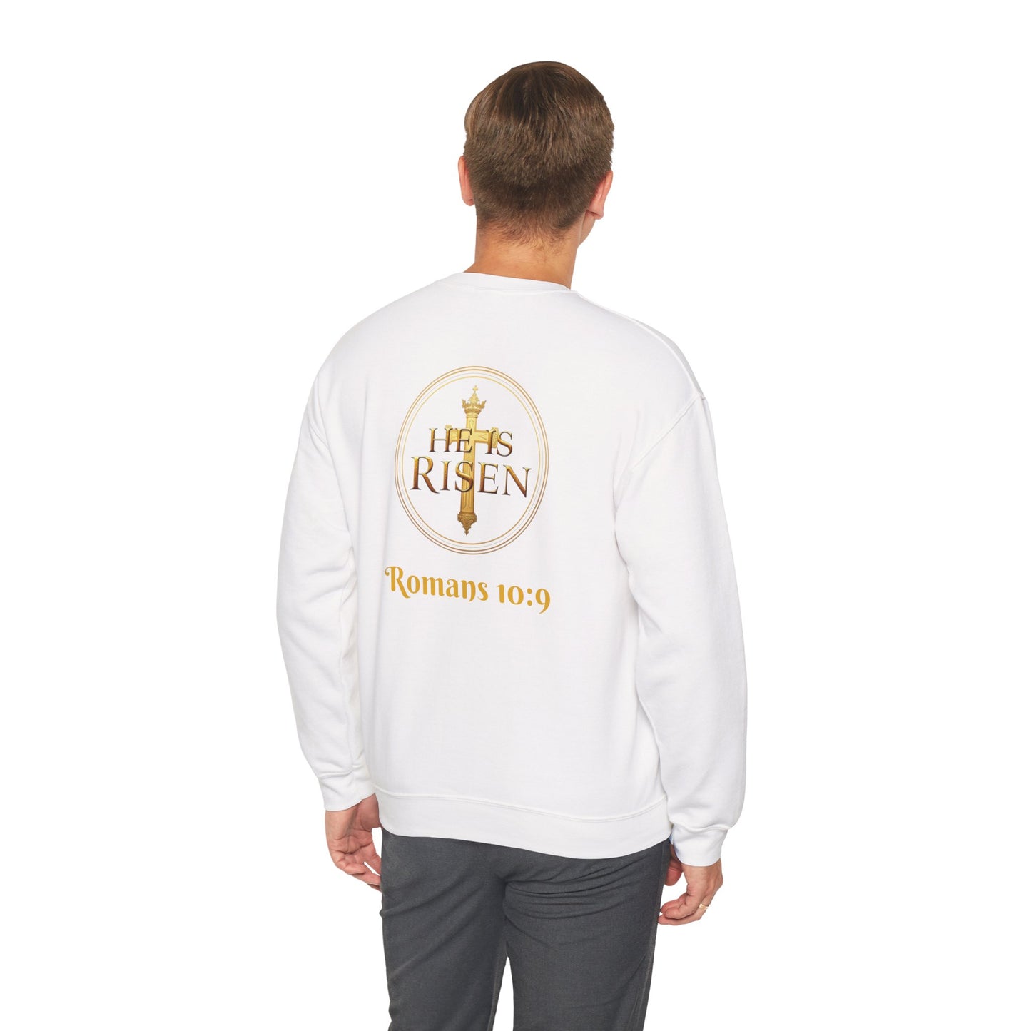 Jesus Is Lord (Gold Ed) - Men's Faith Sweater