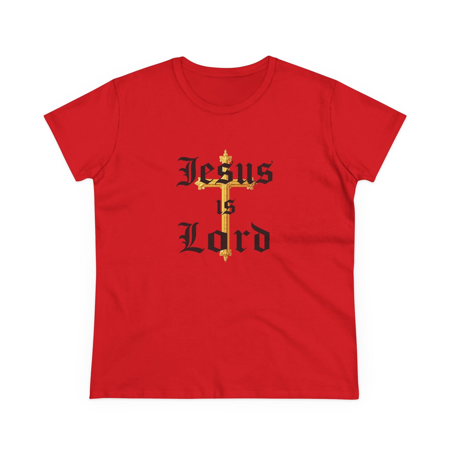 Jesus Is Lord – Women’s Tee of Devoted Faith