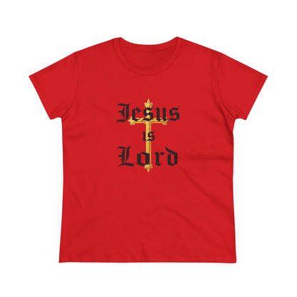 Jesus Is Lord – Women’s Tee of Devoted Faith