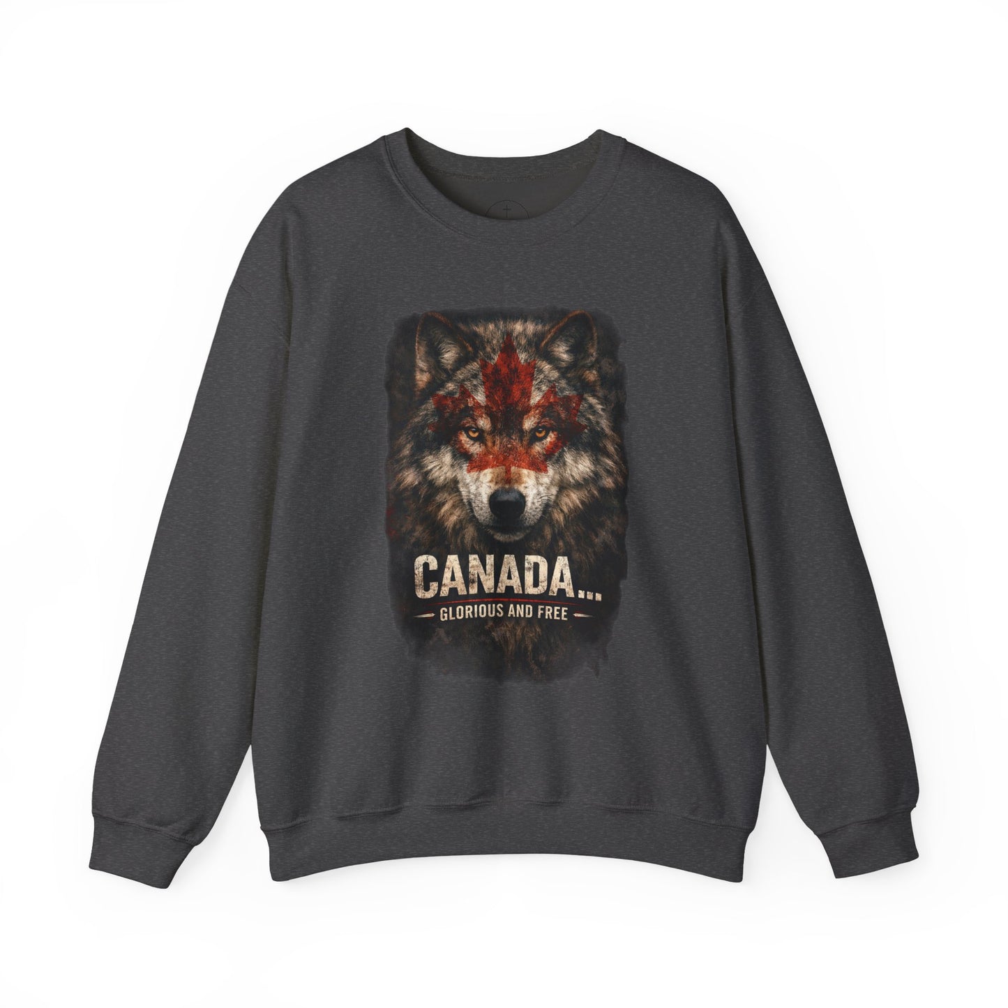Canada War Paint: Glorious and Free - Men's Sweatshirt