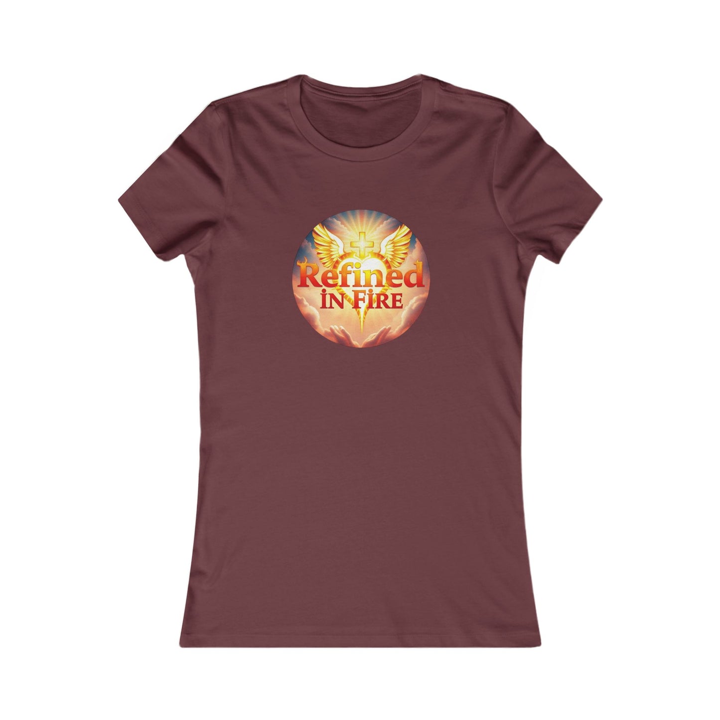 Wings of Faith - Refined in Fire Women’s Favorite Christian Tee