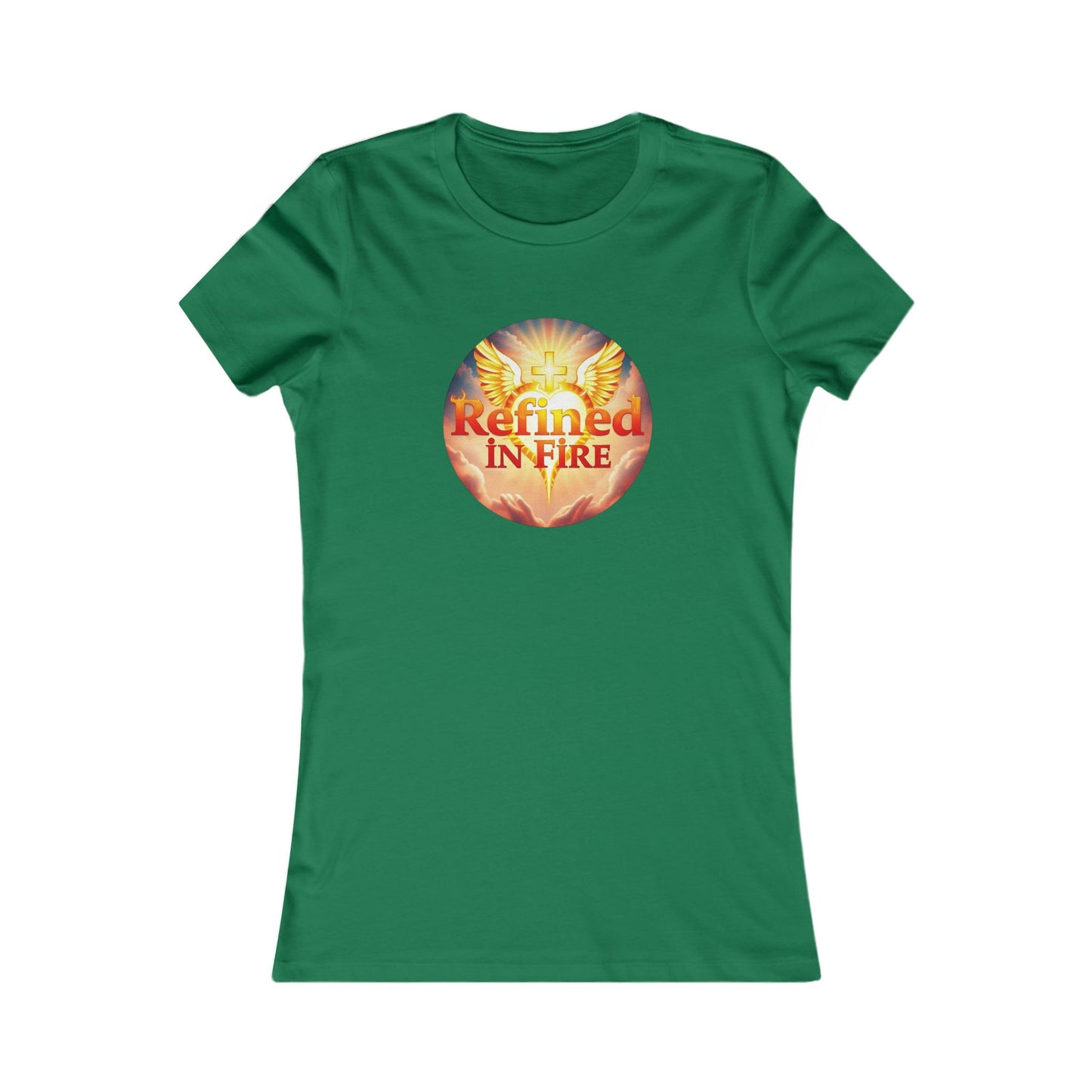 Wings of Faith - Refined in Fire Women’s Favorite Christian Tee