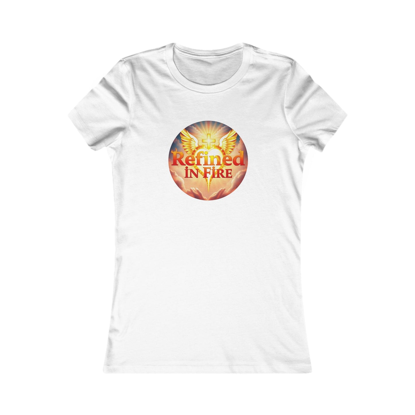 Wings of Faith - Refined in Fire Women’s Favorite Christian Tee