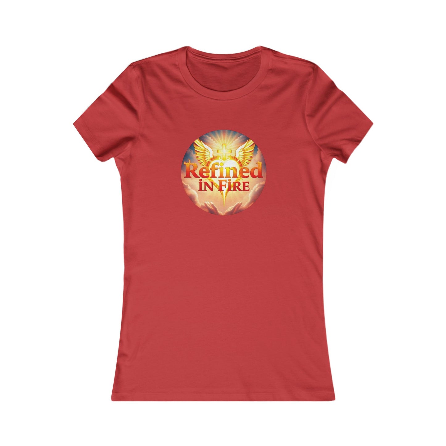 Wings of Faith - Refined in Fire Women’s Favorite Christian Tee