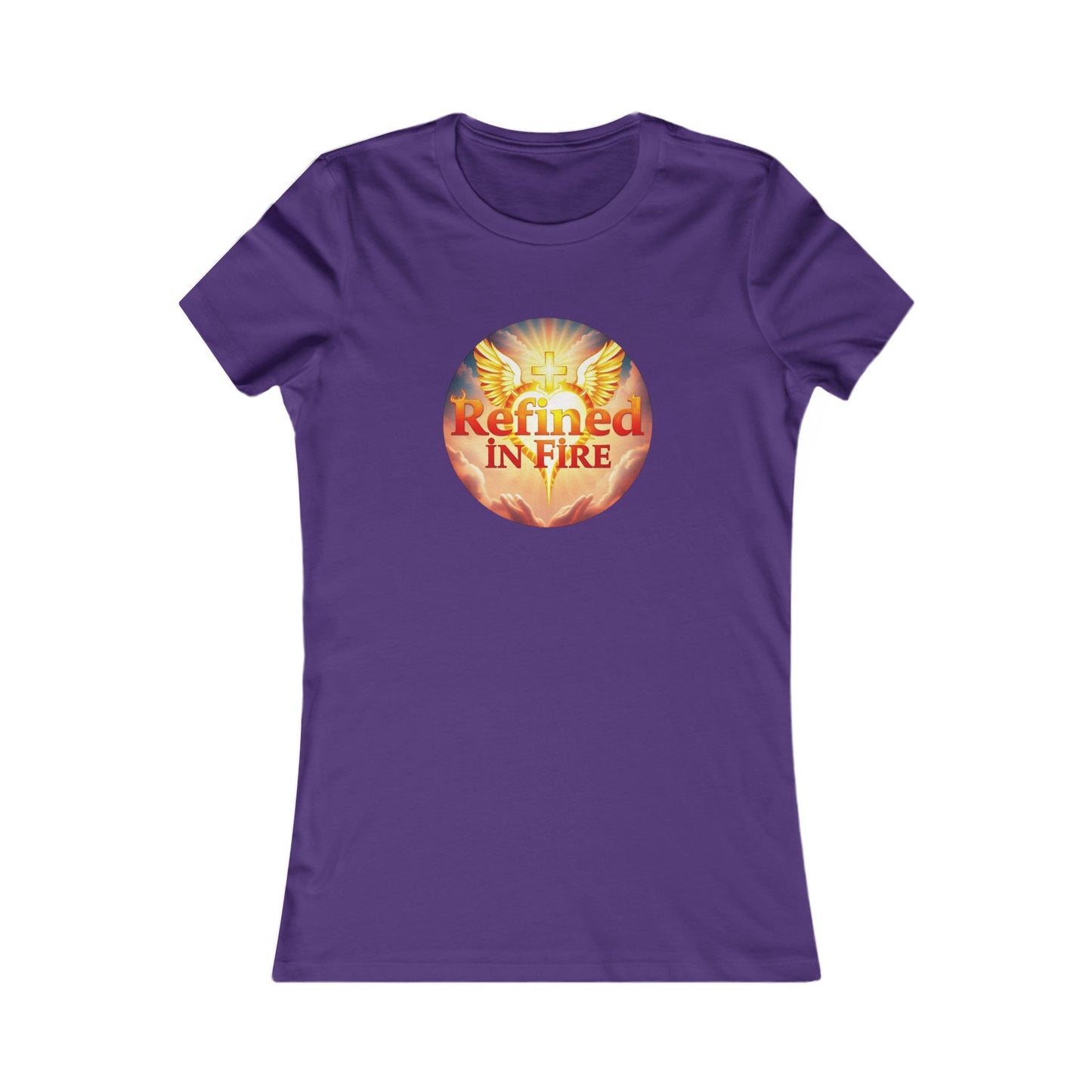 Wings of Faith - Refined in Fire Women’s Favorite Christian Tee