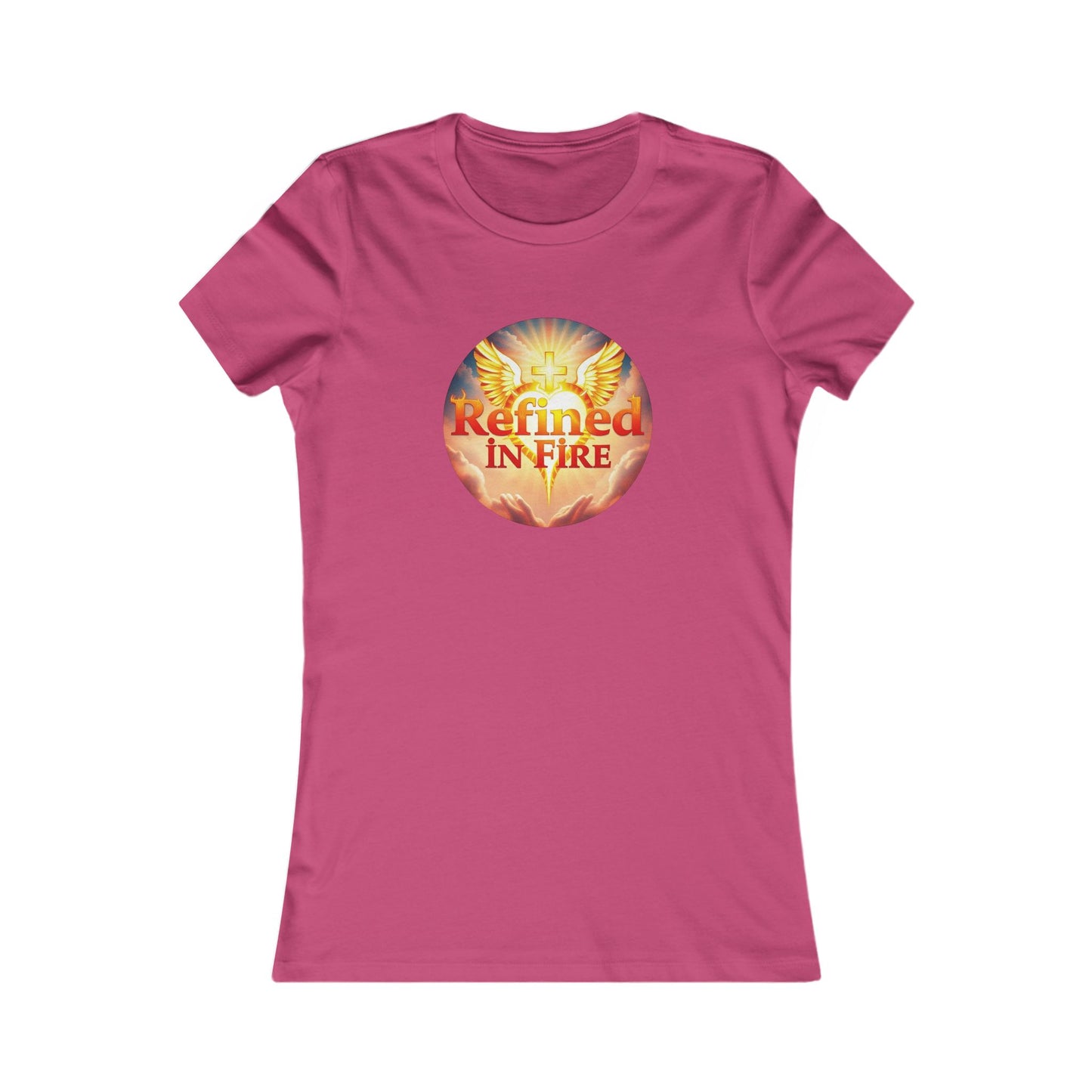 Wings of Faith - Refined in Fire Women’s Favorite Christian Tee