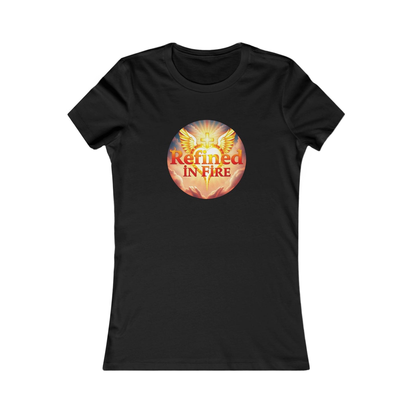 Wings of Faith - Refined in Fire Women’s Favorite Christian Tee