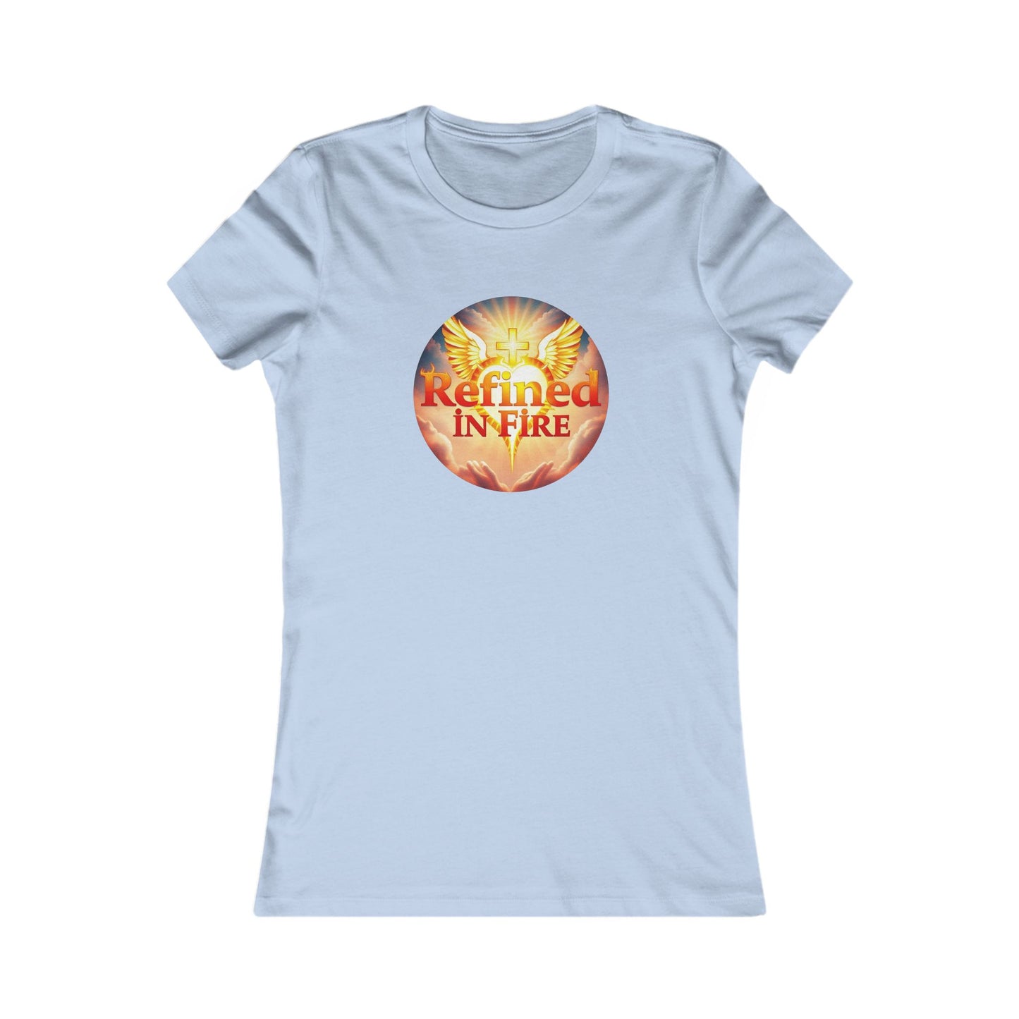 Wings of Faith - Refined in Fire Women’s Favorite Christian Tee