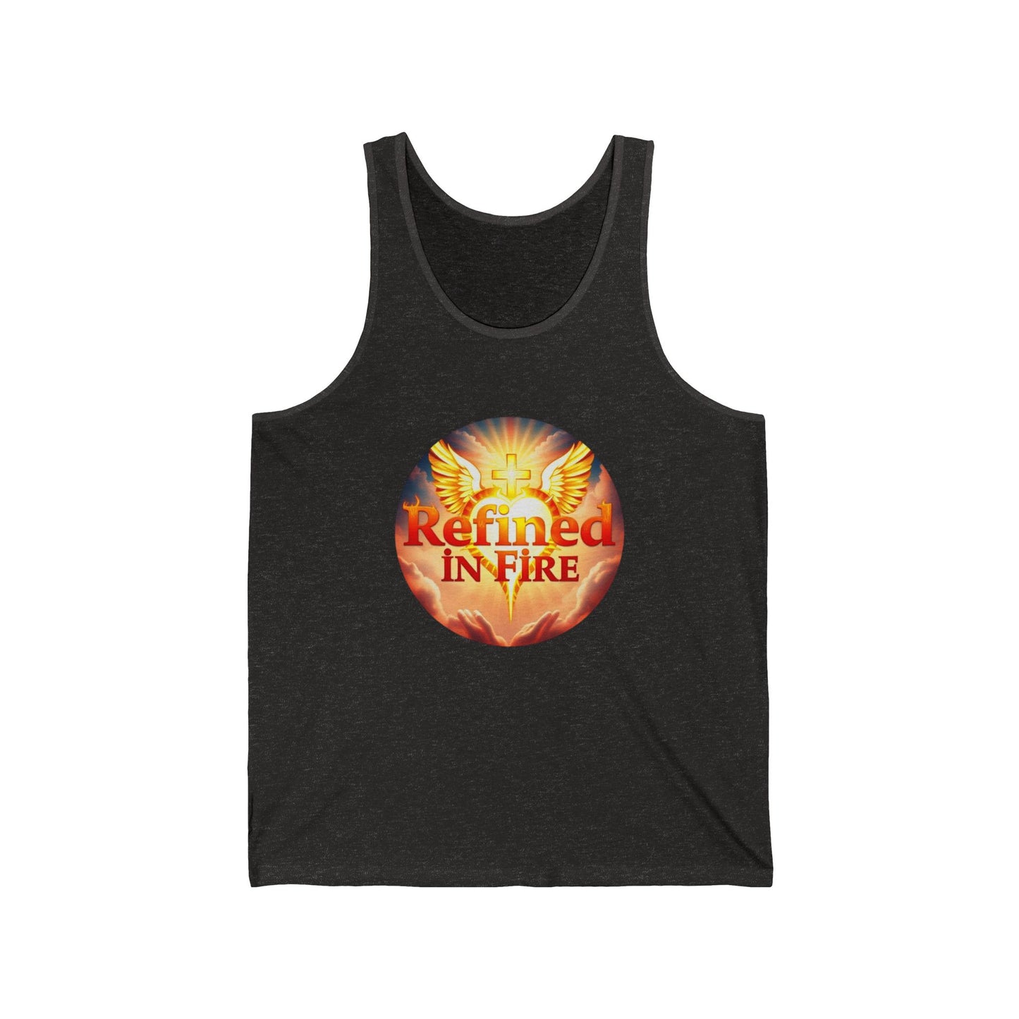 Wings of Faith - Refined in Fire Women’s Christian Tank Top