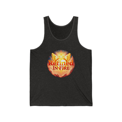 Wings of Faith - Refined in Fire Women’s Christian Tank Top