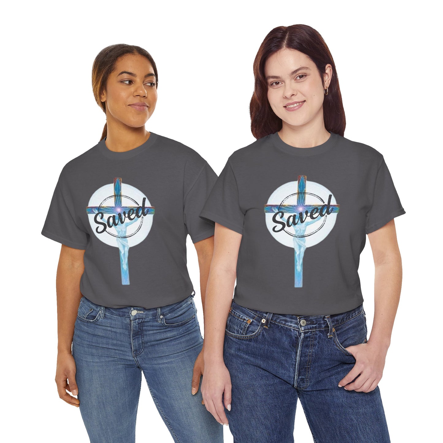 Saved by Grace – Women’s Christian T-Shirt