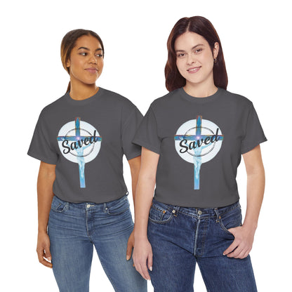 Saved by Grace – Women’s Christian T-Shirt