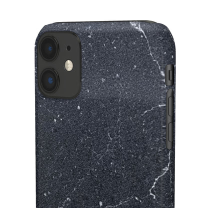 Dark Granite Finish iPhone Snap Case