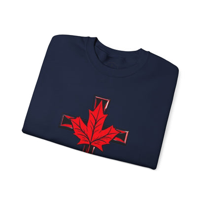 Faith and Flag – Men’s Christian Sweatshirt
