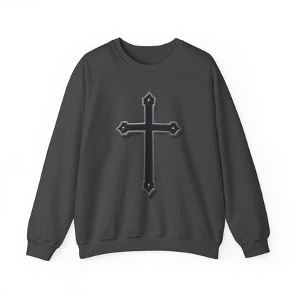 Black Cross Men’s Christian Sweatshirt