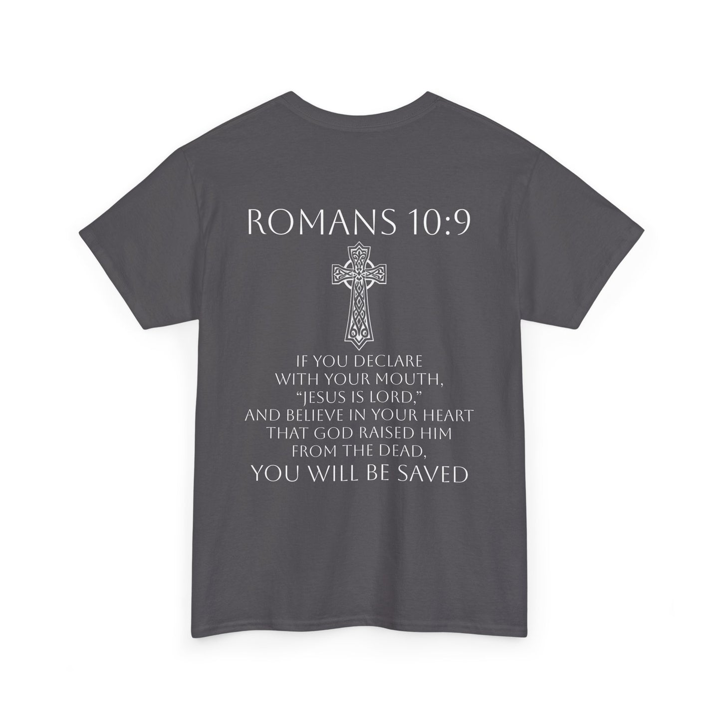 Jesus Is Lord – Men’s Christian Tee (White Lettering)