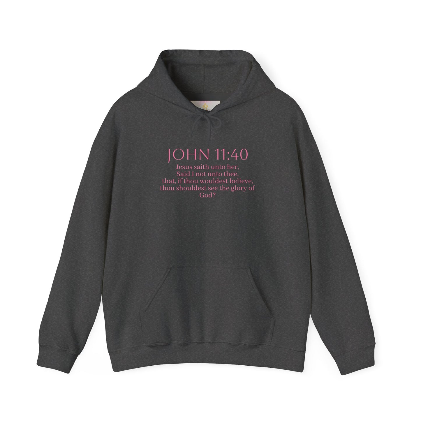 Believe | Women’s Christian Hoodie with John 11:40