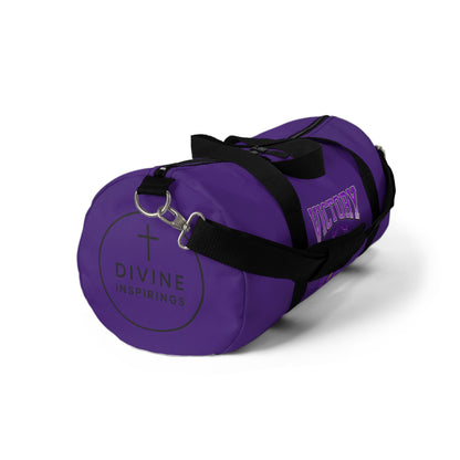 Victory in Every Step in Purple – Duffel Bag
