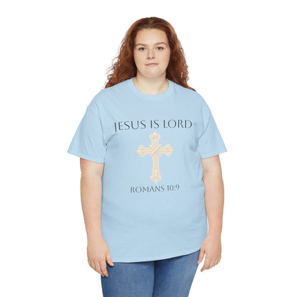 Jesus is Lord - Christian Women's Tee (Black Lettering)
