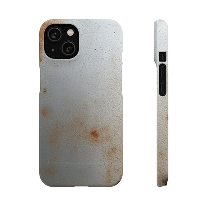 Old Steel Finish iPhone Snap Case
