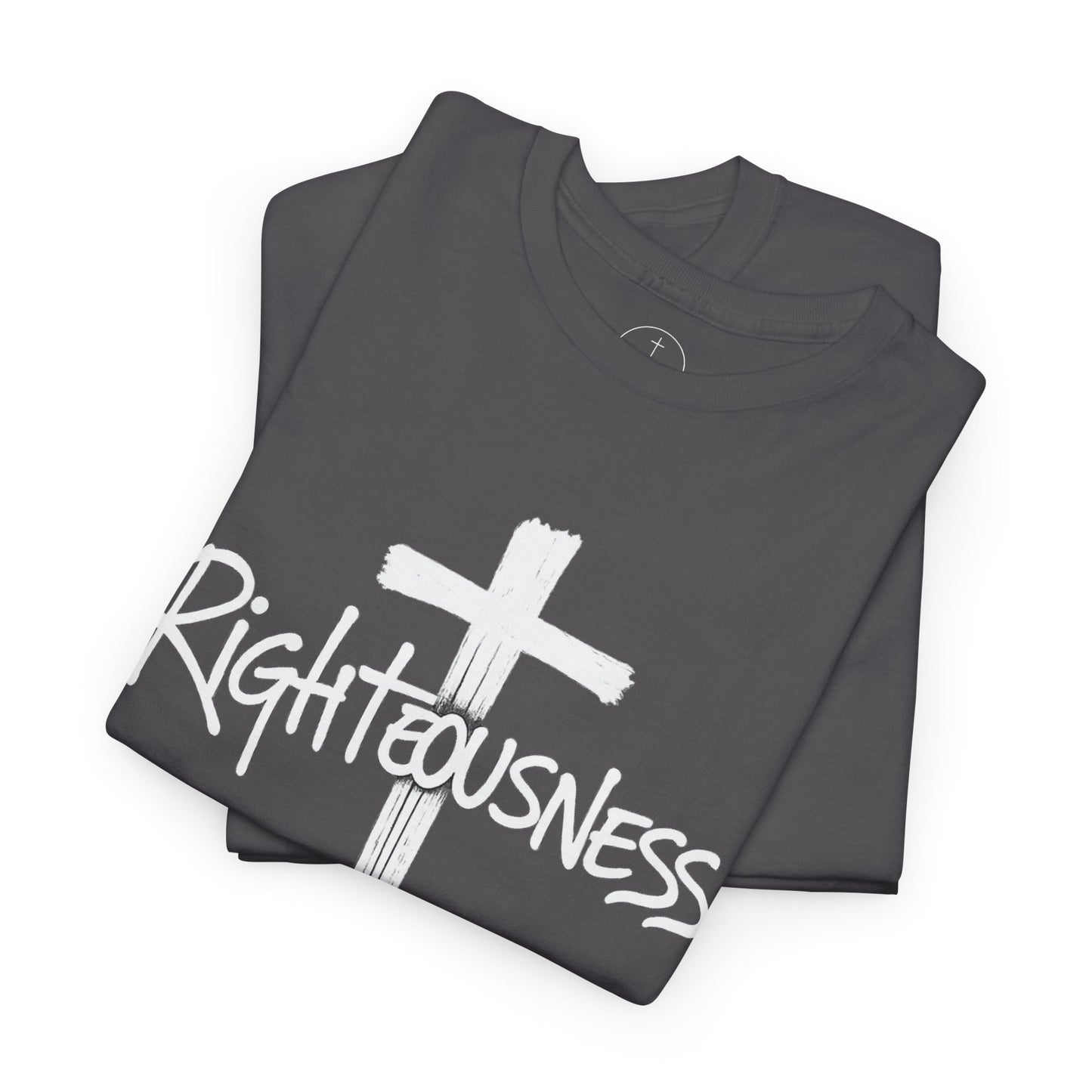 Righteousness - Christian Men's T-Shirt (Dark Colors)