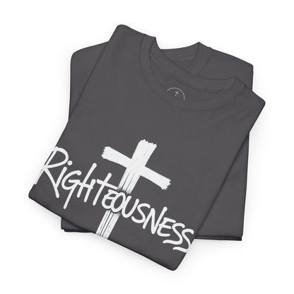 Righteousness - Christian Men's T-Shirt (Dark Colors)